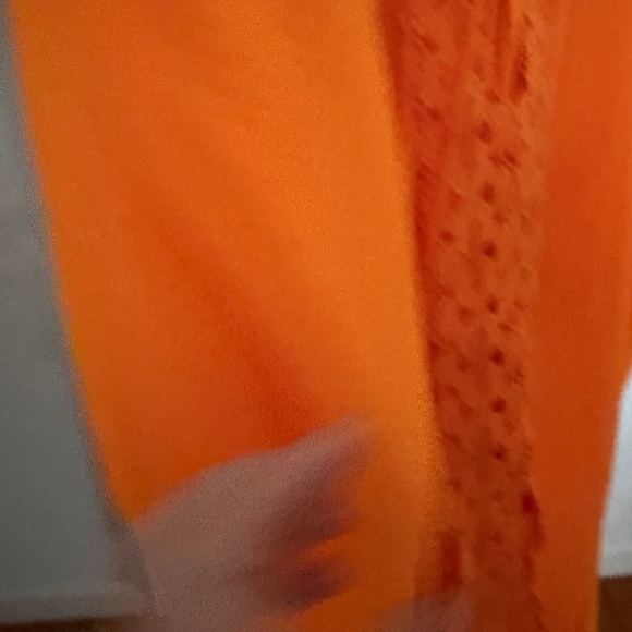 Ramy Brook Raelynn Apricot Beach Dress w Tassel & Lace Detail Medium $325 NWT! - Picture 13 of 14